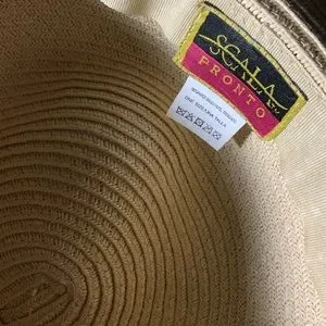 Scala | Accessories | Scala Pronto Straw Oversized Hat With 